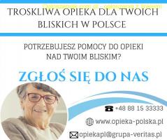 Całodobowa opieka domowa dla Twoich Bliskich w Polsce